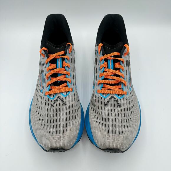 Brooks Hyperion Grey Atomic Blue Scarlet Road-Running Sneakers Men’s Size 11 - Picture 3 of 8